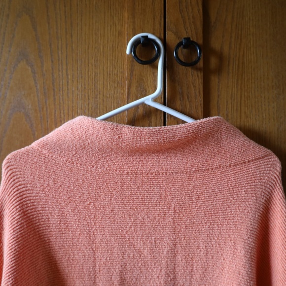 Free People Boho Ottoman Slouchy Tunic Sweater in Tangerine Womens Size Small - Picture 5 of 12